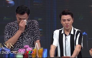 Lần hiếm hoi anh em MC Tuấn Tú - Phan Anh hội ngộ, bật khóc trên sóng VTV