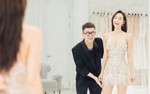 Bật mí chiếc váy cưới '2 trong 1' độc đáo Chung Thanh Phong thiết kế cho Minh Hằng