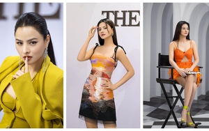 Vũ Thu Phương chuộng style cắt xẻ, rực rỡ sắc màu khi chấm The Face