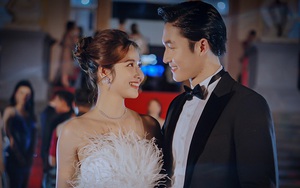 Minh Huyền và Đình Tú tình tứ sánh đôi trên thảm đỏ Cánh diều