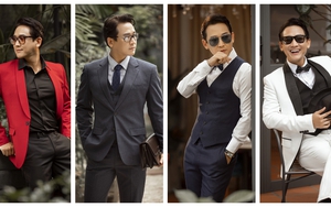 Hứa Vĩ Văn diện suit khoe vẻ phong độ lịch lãm tuổi 43