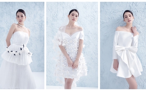 Trần Tiểu Vy đẹp ngỡ ngàng với đầm trắng tinh khôi