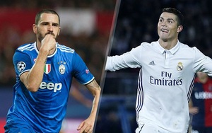Bonucci: 'Ronaldo là cầu thủ giỏi nhất mà tôi từng đối mặt'