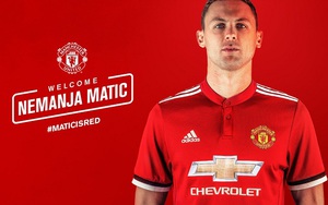Nemanja Matic cực kỳ háo hức và vui sướng khi chính thức gia nhập Man United