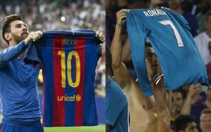 'Ronaldo ám ảnh Messi tới mức sao chép cả màn giơ áo ăn mừng'