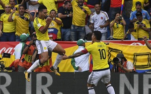Video clip highlights bàn thắng trận Colombia 1-1 Brazil