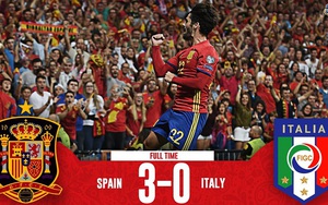 Tây Ban Nha 3-0 Italy: Isco sút phạt, xỏ háng tuyệt hay, gieo ác mộng cho Italy