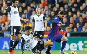 ĐIỂM NHẤN Valencia 1-1 Barca: Bàn thắng bị 'đánh cắp'. Messi không ghi bàn vẫn tuyệt vời
