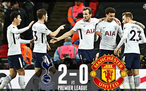 Video bàn thắng Tottenham 2-0 M.U: Hàng thủ đá kém, Sanchez ra mắt thảm họa