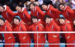 Dàn hoạt náo viên của Triều Tiên gây sốt ở Olympic mùa Đông 2018