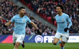 Arsenal 0-3 Man City: Aguero, Kompany và David Silva ghi bàn. Man City đoạt Cúp Liên đoàn Anh