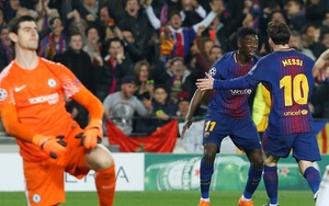 HLV Valverde thừa nhận Barca đã may mắn khi loại được Chelsea