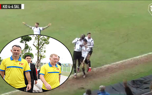 CHOÁNG: Phút 80, bị dẫn trước 4 bàn, đội bóng của Ryan Giggs ngược dòng không tưởng