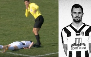 Cầu thủ Croatia qua đời sau khi bị sút bóng trúng ngực