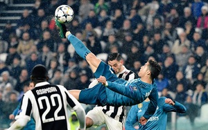 Cả thế giới bóng đá bàng hoàng trước cú ngả người móc bóng của Ronaldo