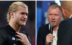 Chưa hết nỗi buồn thua trận, Salah và Karius lại bị Scholes 'xát muối'