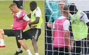 Đội tuyển Đức: Rudiger và Kimmich suýt tẩn nhau, Draxler bị đánh cùi chỏ chảy máu