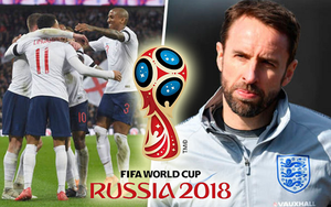 Tuyển Anh non kinh nghiệm nhất từ 1962 dự World Cup 2018