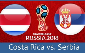 Video clip bàn thắng Costa Rica 0-1 Serbia