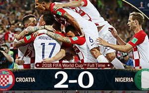 Video clip bàn thắng trận Croatia 2-0 Nigeria: Thắng nhờ phản lưới và penalty