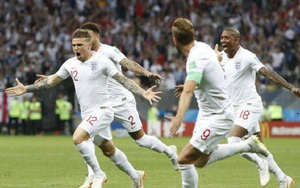 CĐV Anh phát sốt với pha đá phạt trực tiếp như Beckham của Trippier