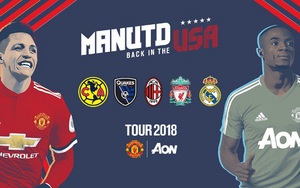 Lịch thi đấu giao hữu mùa Hè 2018 của M.U