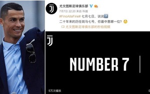 Juventus để lộ clip giới thiệu Ronaldo trên mạng xã hội