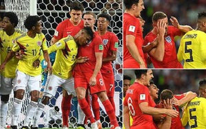 Colombia bị chỉ trích chơi thô bạo với cầu thủ Anh từ trong đến ngoài sân cỏ