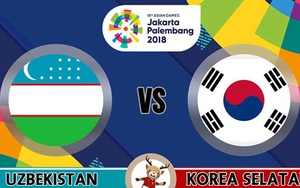 Xem trực tiếp U23 Uzbekistan vs U23 Hàn Quốc (16h00, 27/8). Trực tiếp bóng đá
