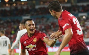 M.U 2-1 Real Madrid: Sanchez và Herrera tỏa sáng, M.U đánh bại Real Madrid