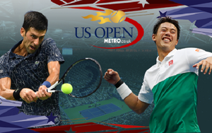 Trực tiếp Bán kết giải Mỹ mở rộng Nishikori vs Djokovic (05h00, 8/9)