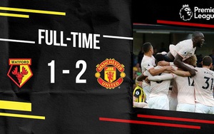 Watford 1-2 M.U: Lukaku và Smalling ghi bàn, M.U đánh bại 'hiện tượng' Watford