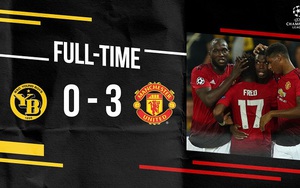 VIDEO Young Boys 0-3 M.U: Pogba toả sáng với cú đúp, Martial ghi bàn