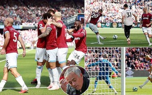 Video West Ham 3-1 M.U: Pogba đá tệ, hàng thủ kém, Mourinho sắp bị sa thải