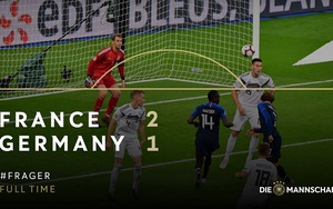 Video clip bàn thắng Pháp 2-1 Đức: Cú đúp cho Griezmann