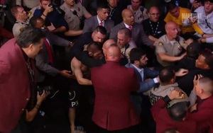 Hỗn chiến ở UFC, 3 người bị tống vào tù vì tấn công McGregor