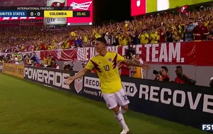 James Rodriguez cứa lòng hoàn hảo vào lưới tuyển Mỹ, được gọi "thánh siêu phẩm'
