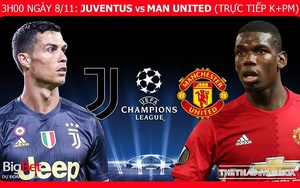 Soi kèo Juventus vs M.U (03h00 ngày 8/11), vòng bảng Cúp C1