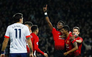 Video clip bàn thắng M.U 4-1 Bournemouth: Pogba rực sáng, MU thắng lớn