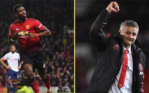 2 trận liên tiếp lập cú đúp, Pogba được Solskjaer tung lên mây xanh