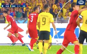Báo Malaysia đòi Duy Mạnh phải bị thẻ đỏ sau tình huống trả đũa đối phương