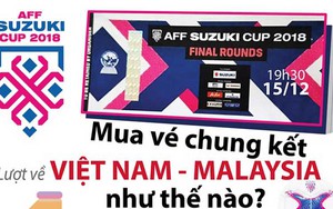 Lượng truy cập mua vé online trận Chung kết AFF Cup gấp 5 lần so với trận Bán kết