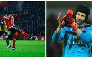 Xem lại 'siêu phẩm' của đội trưởng Curacao vào lưới Arsenal ở Ngoại hạng Anh