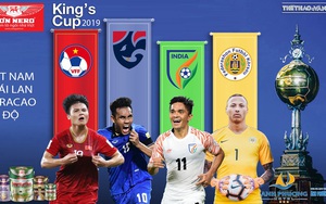 Xem trực tiếp Việt Nam vs Curacao. Trực tiếp bóng đá. VTV6. VTC1. VTV5. VTC3. Lịch King's Cup 2019