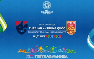 Soi kèo Thái Lan vs Trung Quốc (21h00, 20/1). Dự đoán bóng đá Asian Cup 2019. VTV6, VTV5 trực tiếp