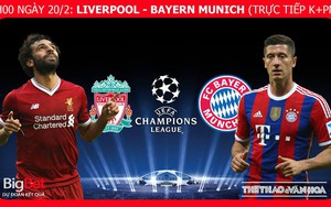 Soi kèo Liverpool vs Bayern Munich (3h00 ngày 20/2), Cúp C1. Kèo bóng đá. Trực tiếp bóng đá K+ PM