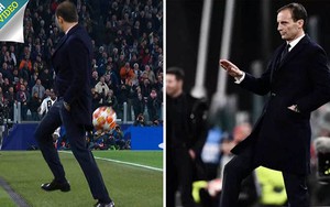 CĐV choáng váng khi HLV Allegri 'đỡ bóng giỏi hơn Lukaku' trong trận thắng của Juventus