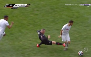 Đạp thẳng vào chân đối thủ, Wayne Rooney dính thẻ đỏ đầu tiên ở MLS