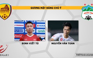 Quảng Nam vs HAGL (17h00, 21/04): Nhận định và trực tiếp V League 2019 vòng 6