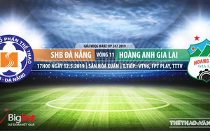 Đà Nẵng vs HAGL: VTV6 trực tiếp bóng đá (17h00, 25/05)